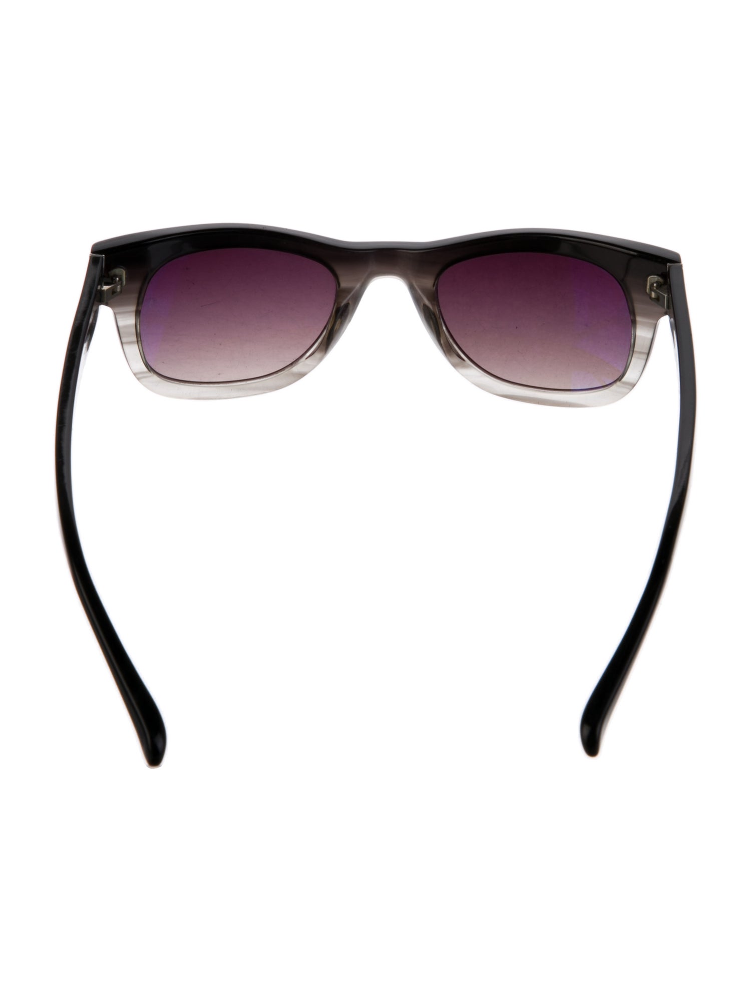 Linda Farrow Wayfarer Gradient Sunglasses