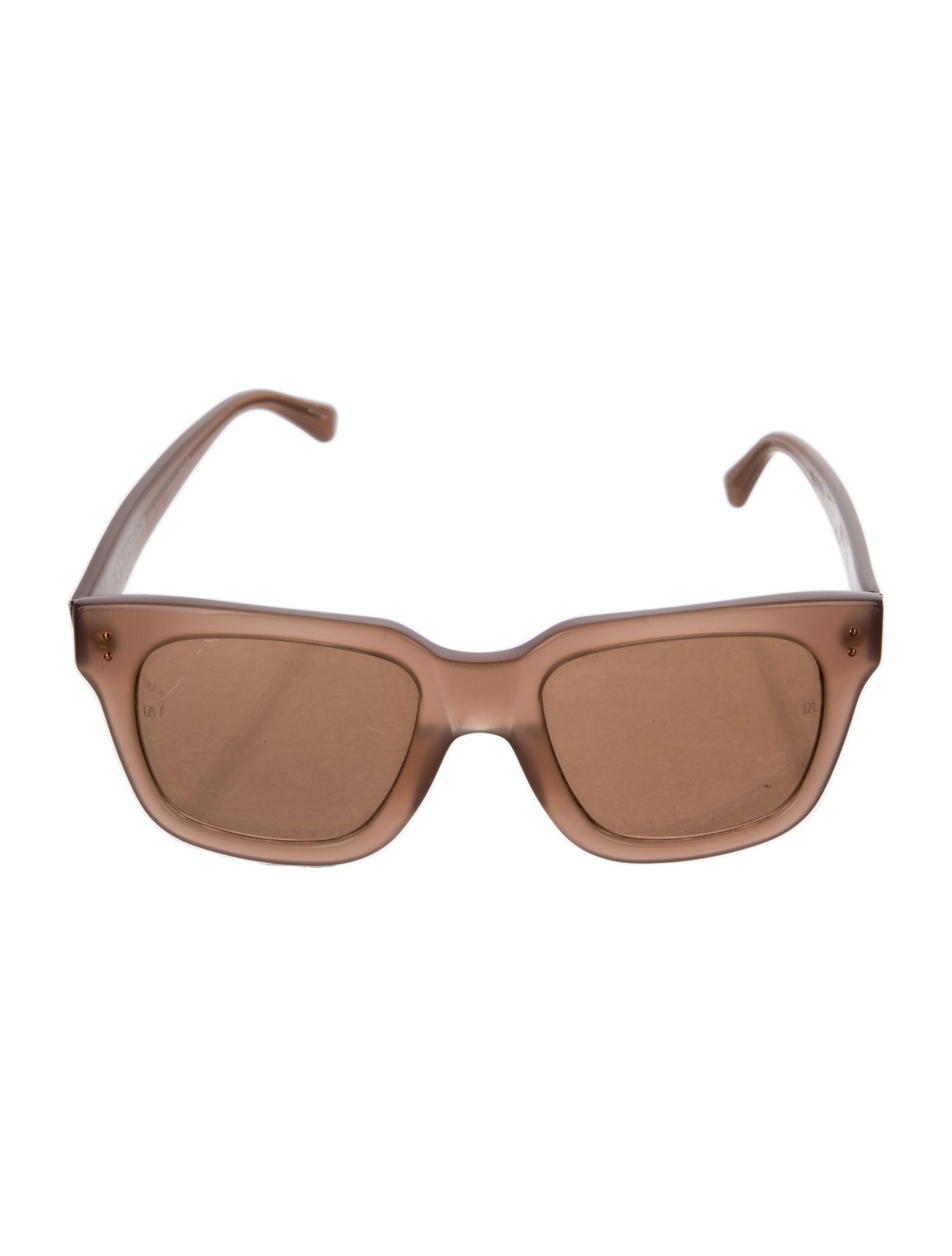 Linda Farrow Wayfarer Tinted Sunglasses