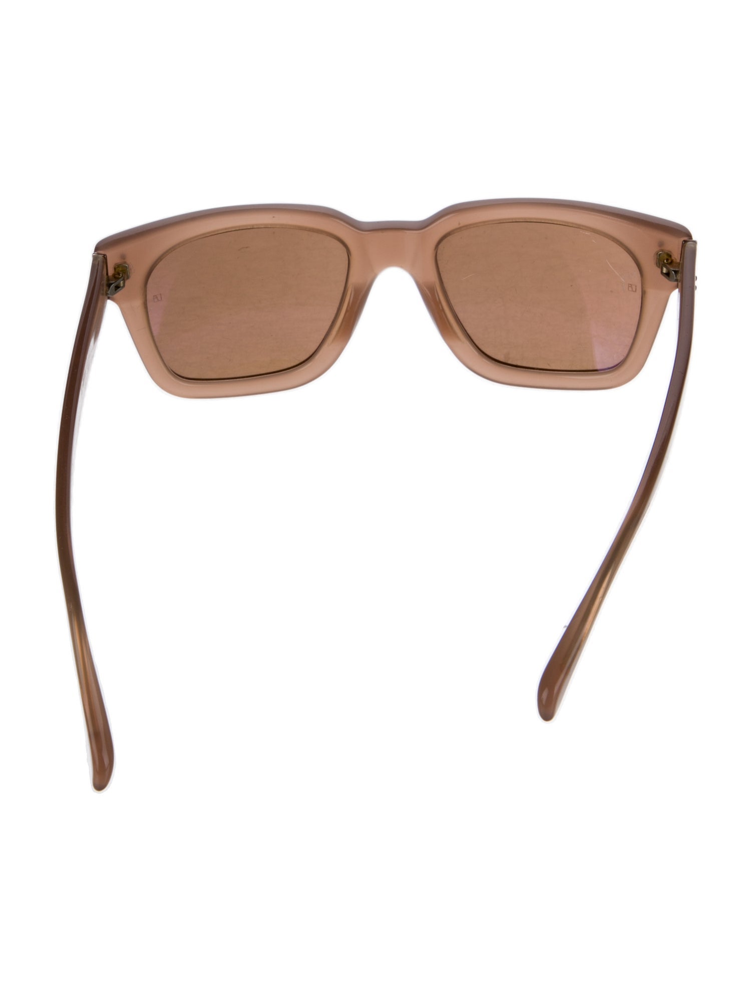 Linda Farrow Wayfarer Tinted Sunglasses