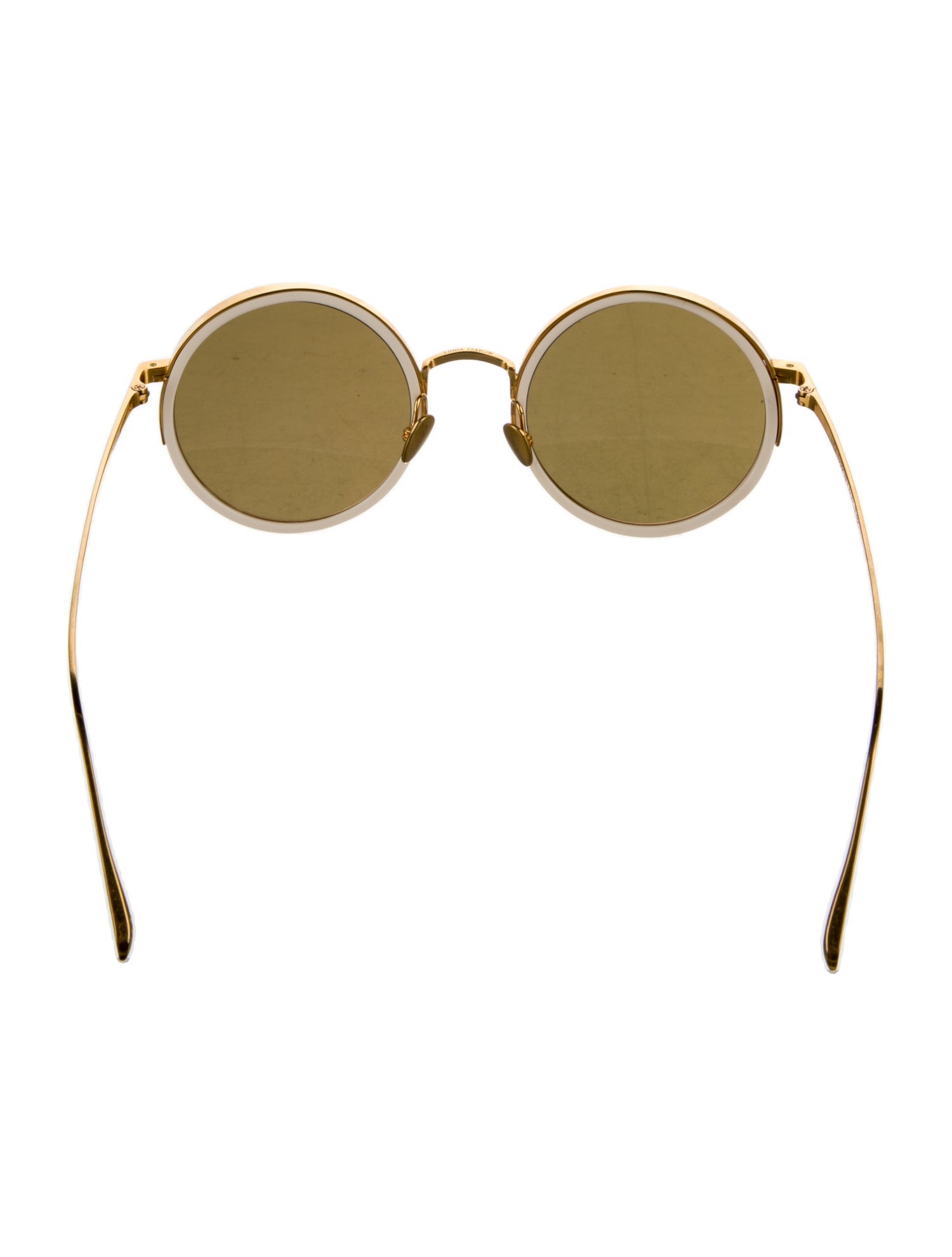 Linda Farrow x Ralph & Russo Round Sunglasses