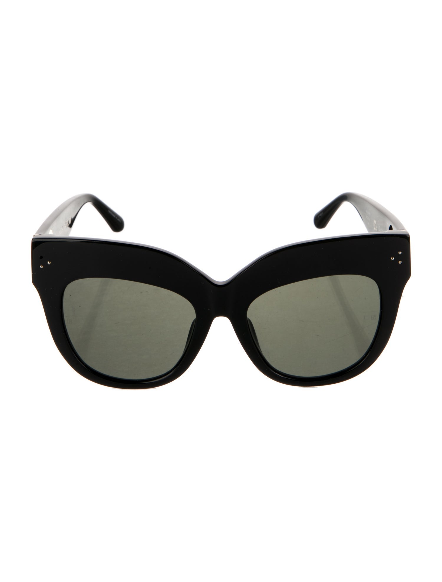 Linda Farrow Oversize Tinted Sunglasses