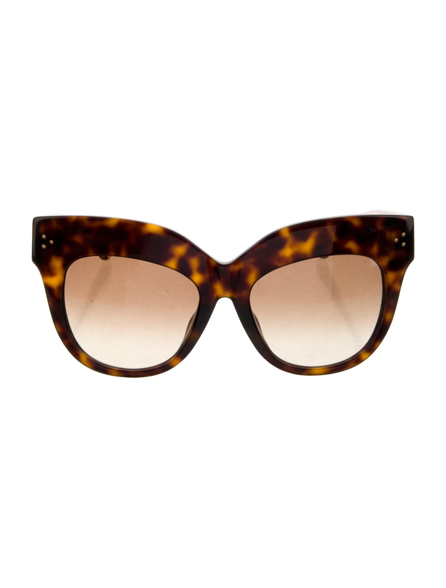 Linda Farrow Dunaway Cat-Eye Sunglasses