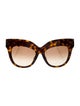 Linda Farrow Dunaway Cat-Eye Sunglasses