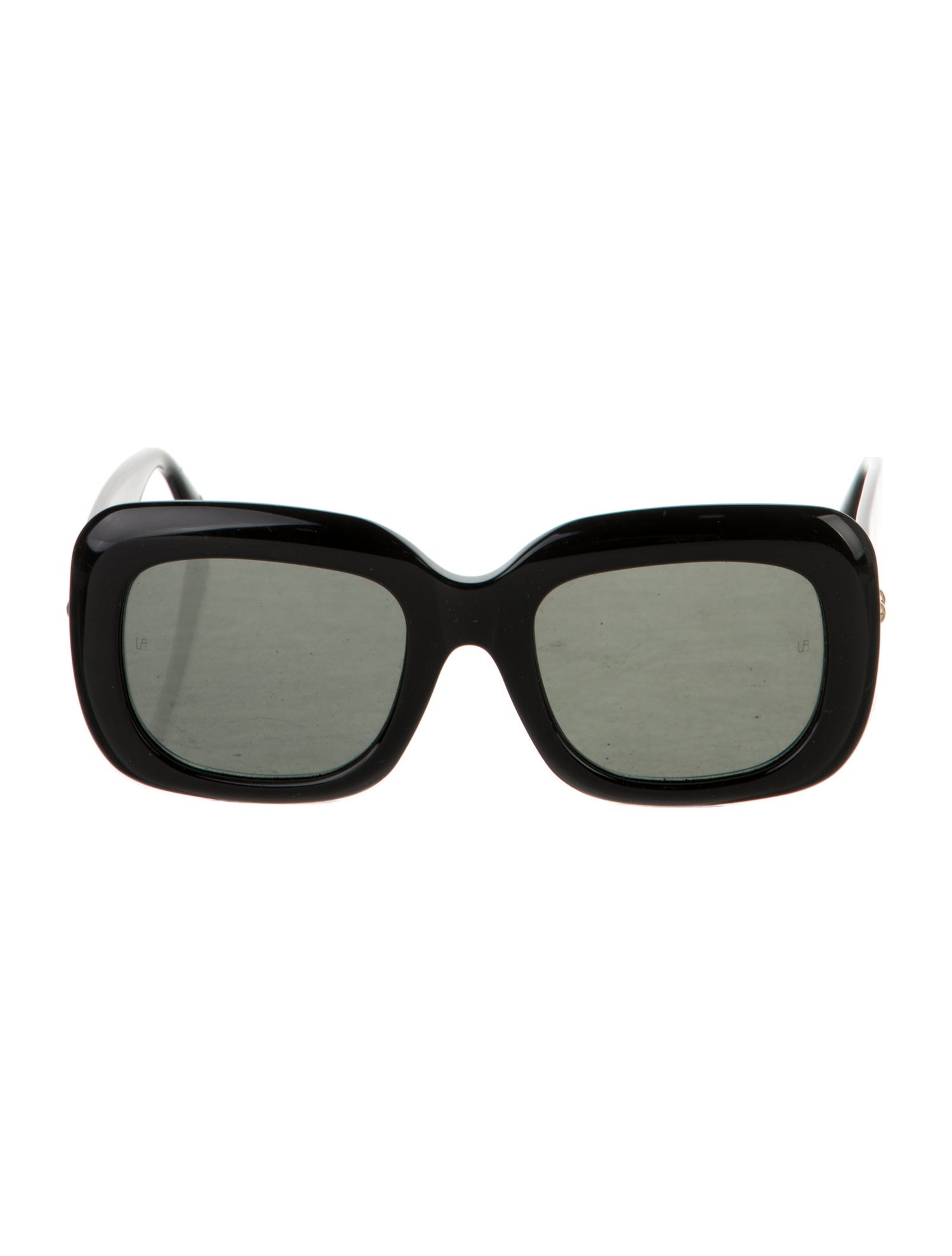 Linda Farrow Square Tinted Sunglasses