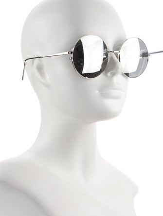 Linda Farrow Oversize Tinted Sunglasses