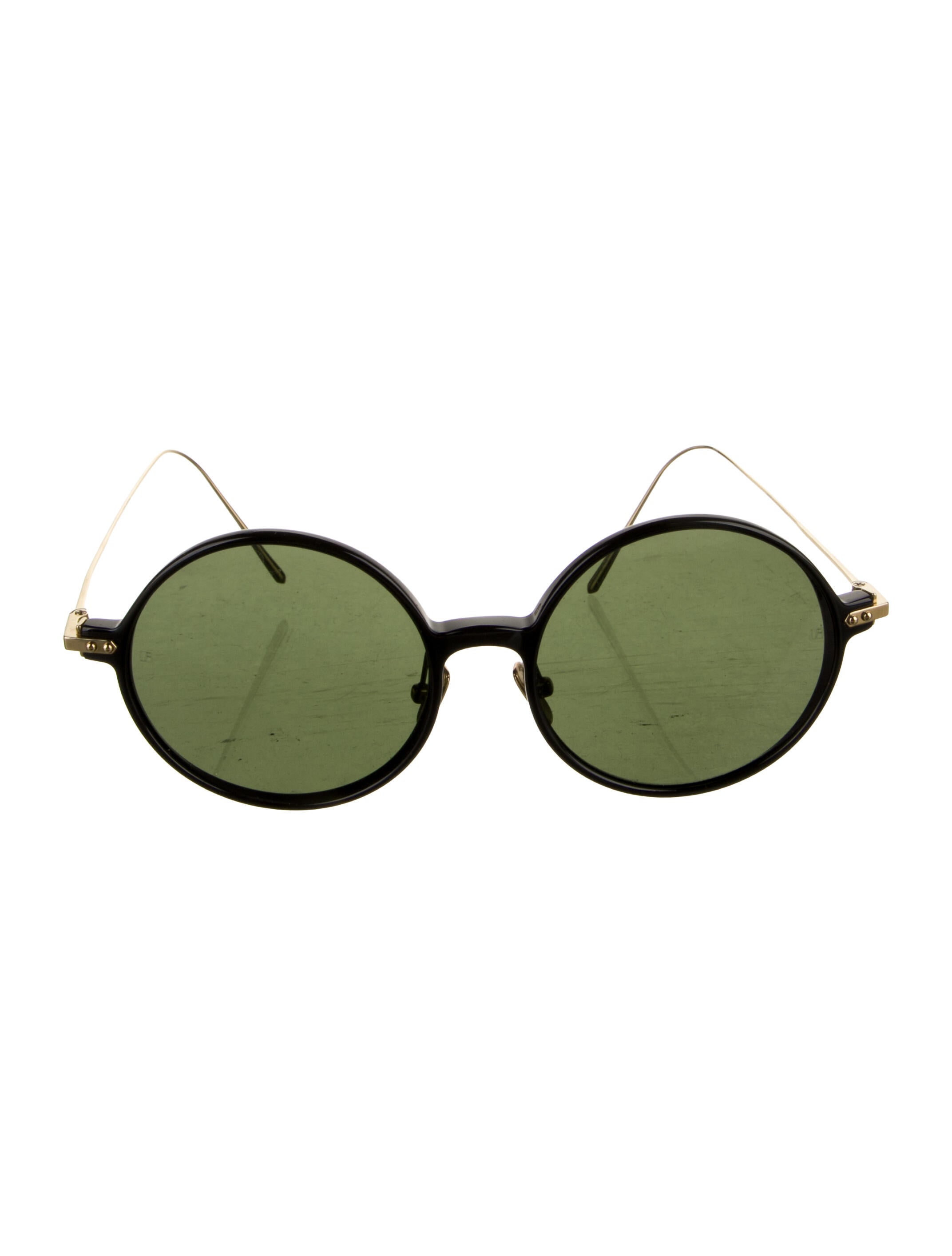 Linda Farrow Oversize Tinted Sunglasses