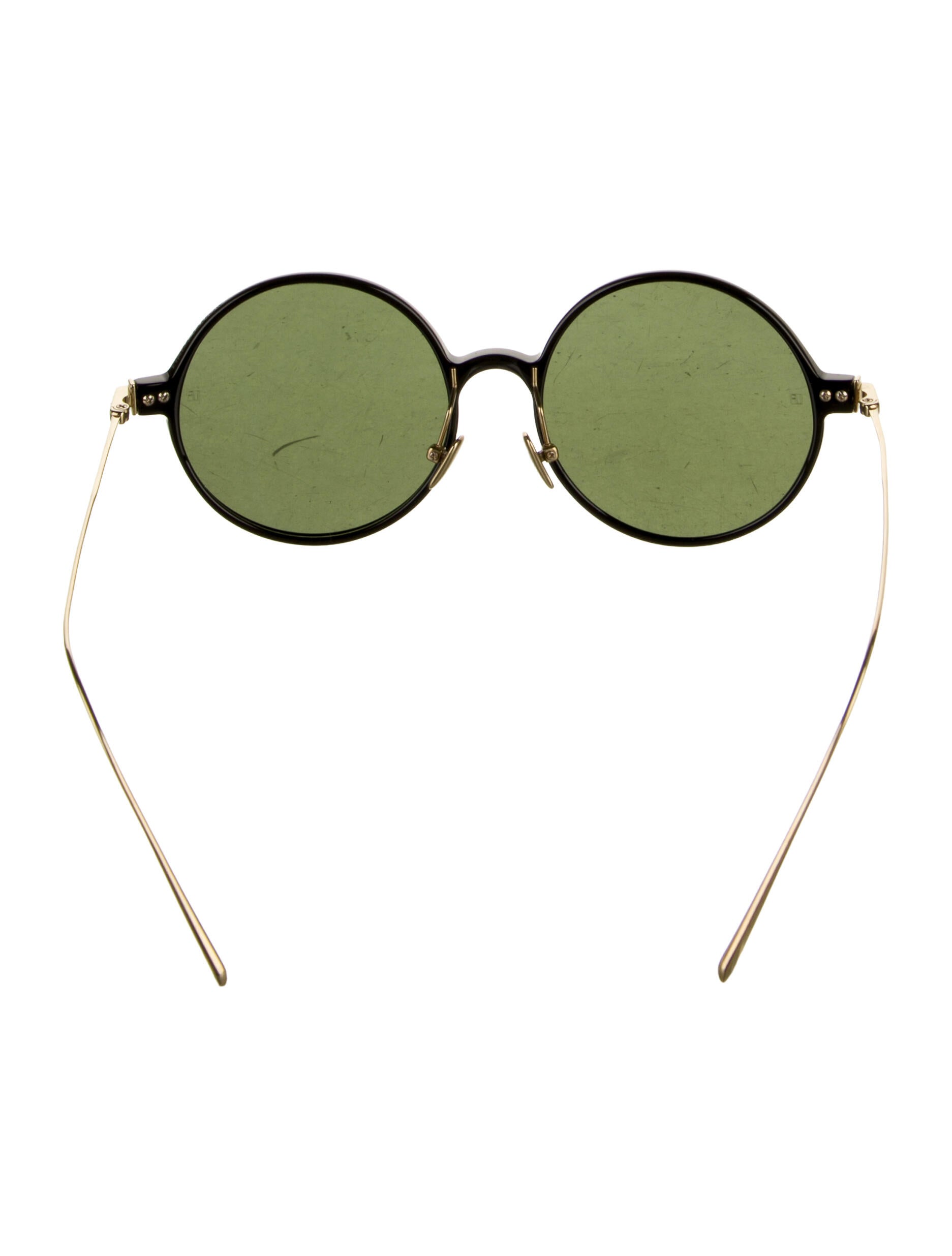 Linda Farrow Oversize Tinted Sunglasses