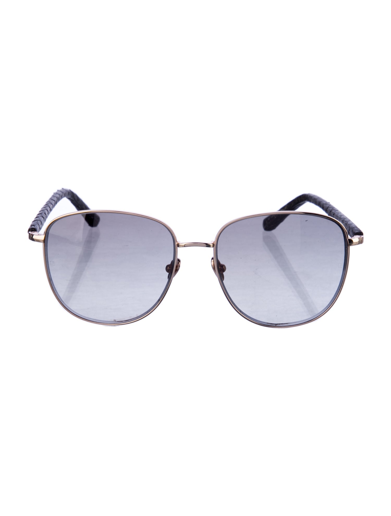 Linda Farrow Oversize Gradient Sunglasses