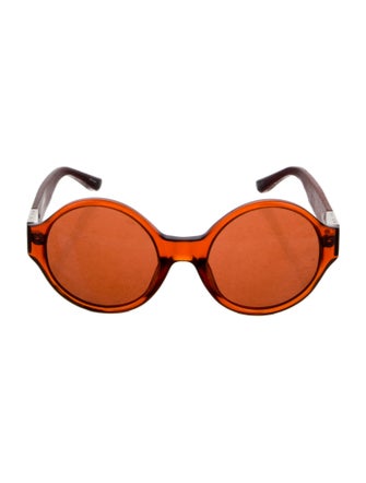 The Row x Linda Farrow Aviator Tinted Sunglasses