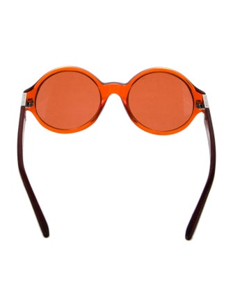 The Row x Linda Farrow Aviator Tinted Sunglasses
