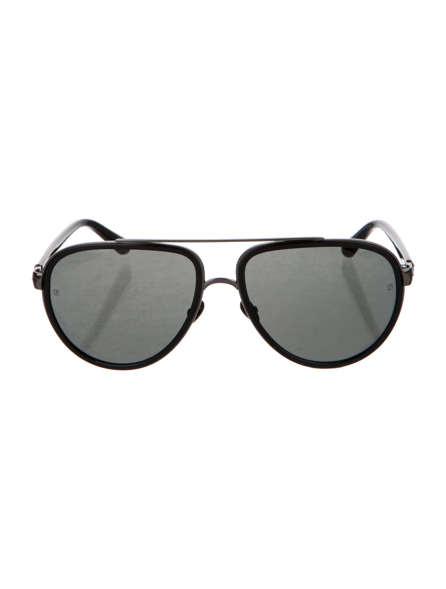Linda Farrow Aviator Tinted Sunglasses