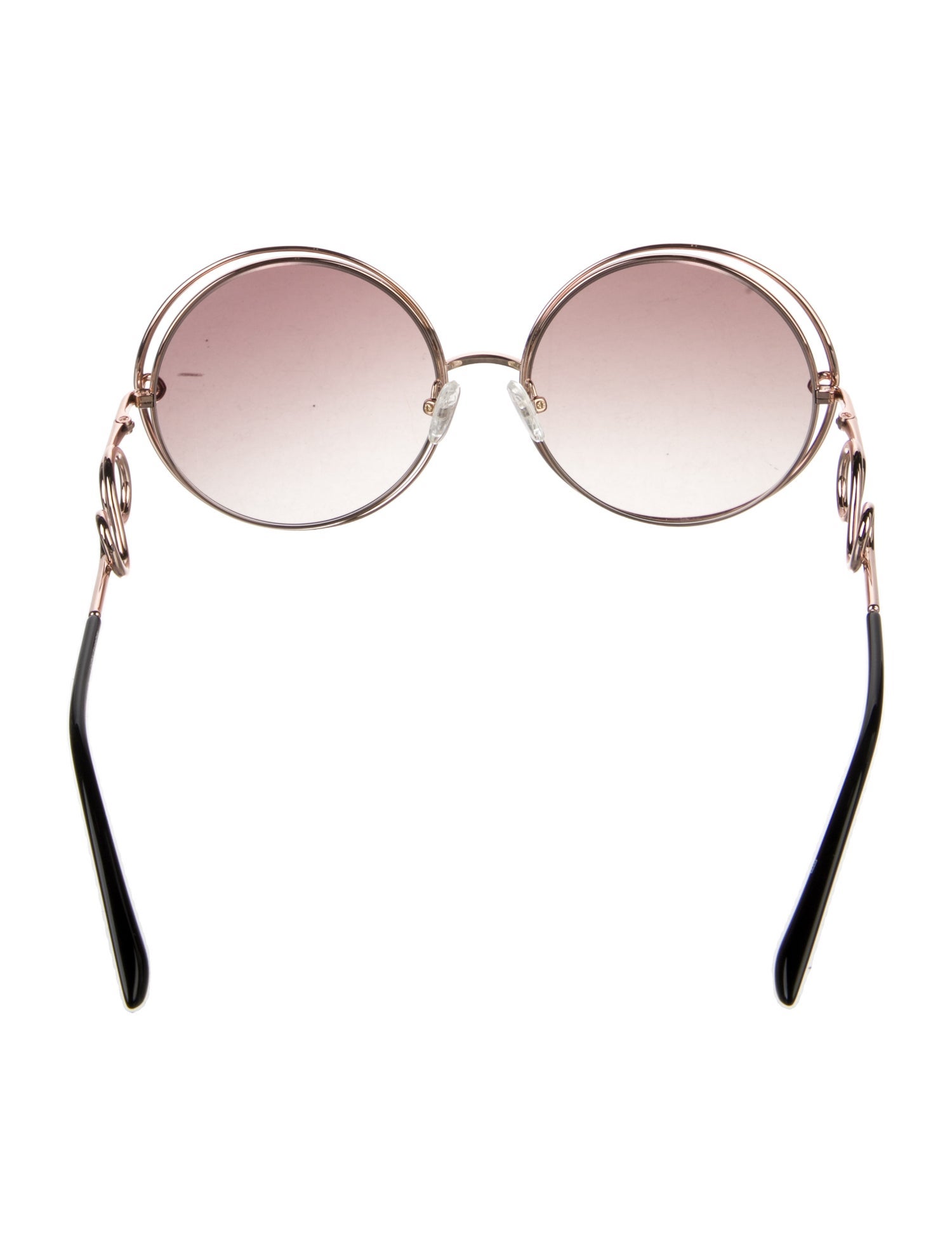 Linda Farrow Oversize Gradient Sunglasses