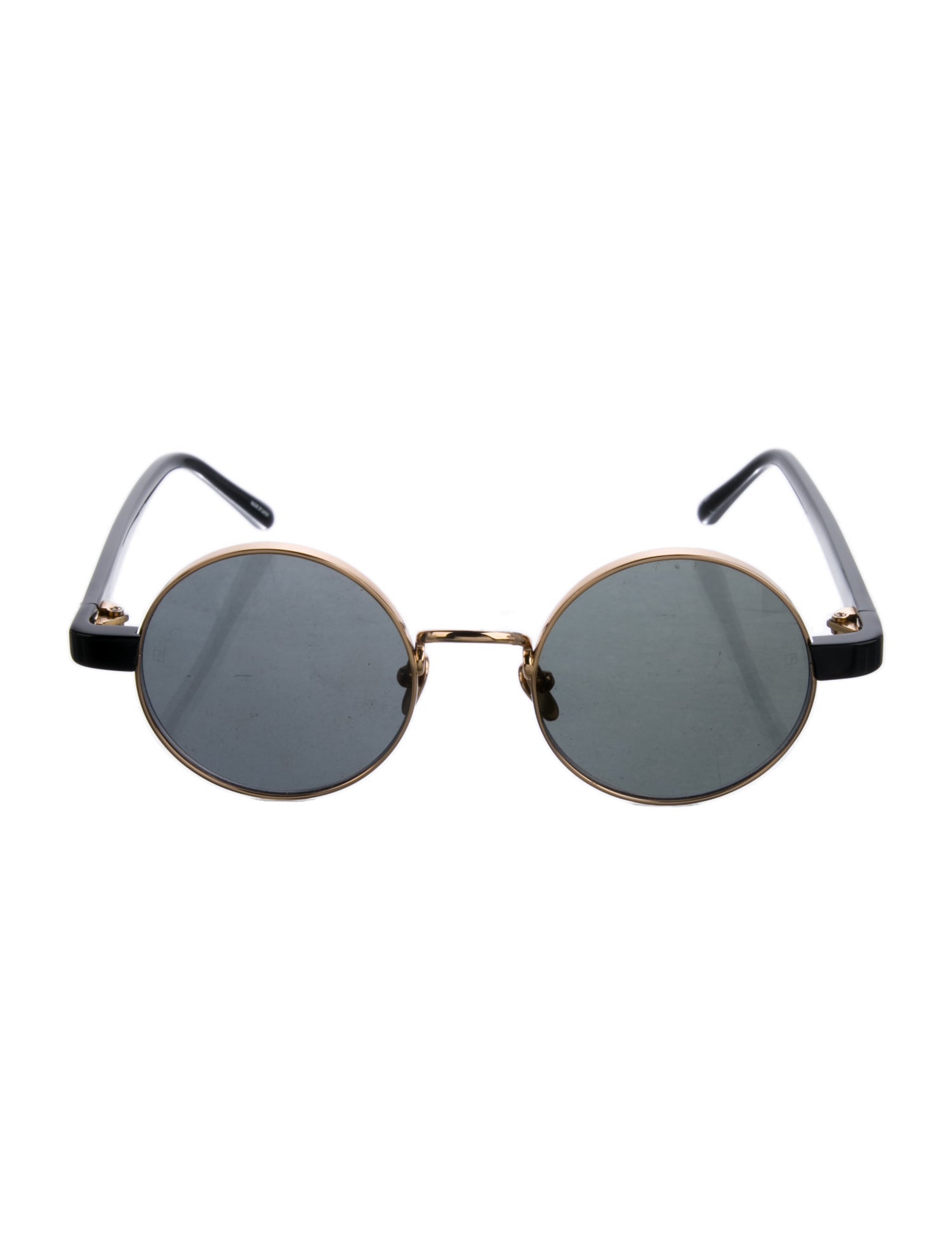 Linda Farrow Round Tinted Sunglasses