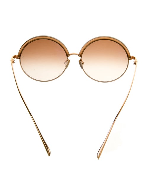 Linda Farrow Oversize Gradient Sunglasses