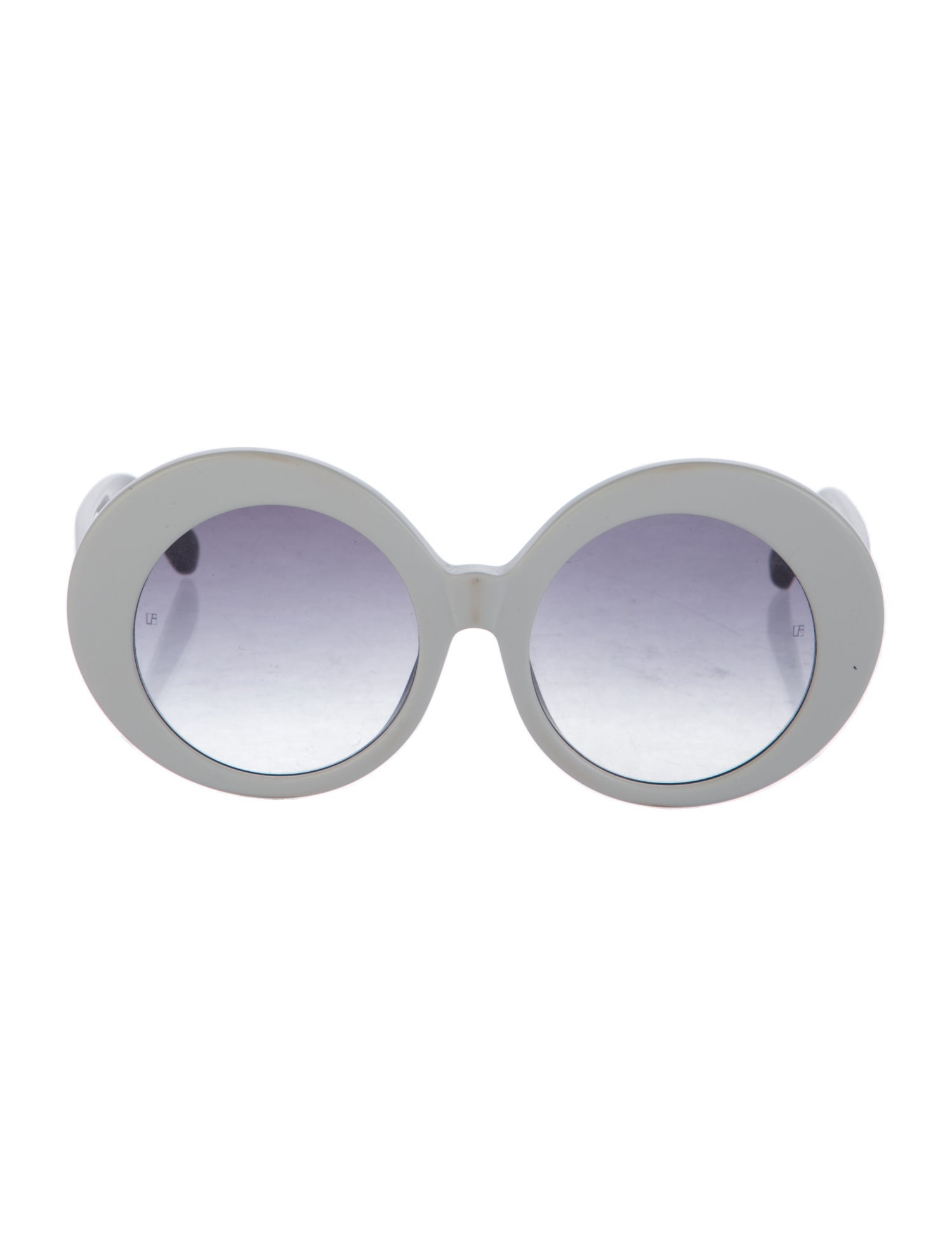 Linda Farrow Cat No.3 Round Sunglasses