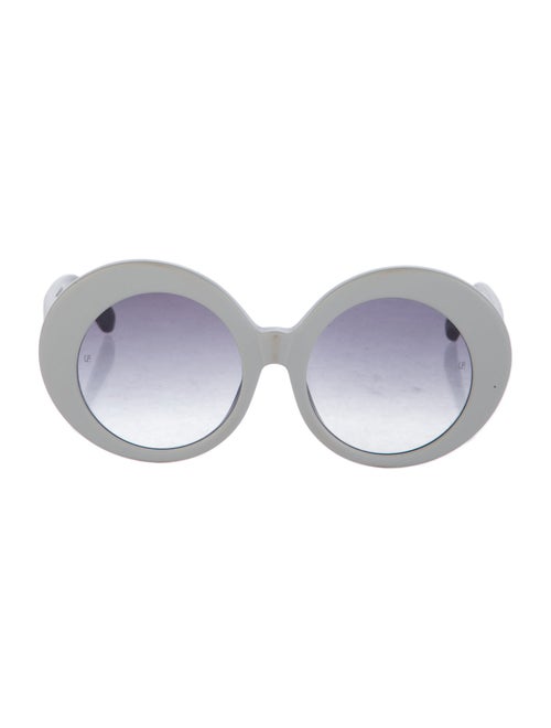 Linda Farrow Cat No.3 Round Sunglasses