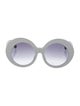 Linda Farrow Cat No.3 Round Sunglasses