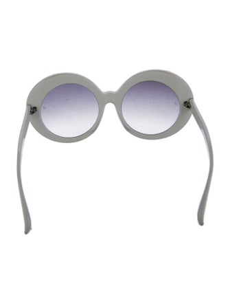 Linda Farrow Cat No.3 Round Sunglasses