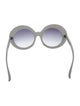 Linda Farrow Cat No.3 Round Sunglasses