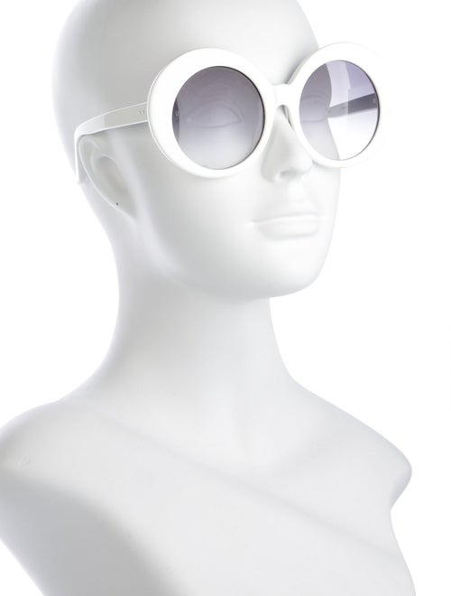 Linda Farrow Cat No.3 Round Sunglasses