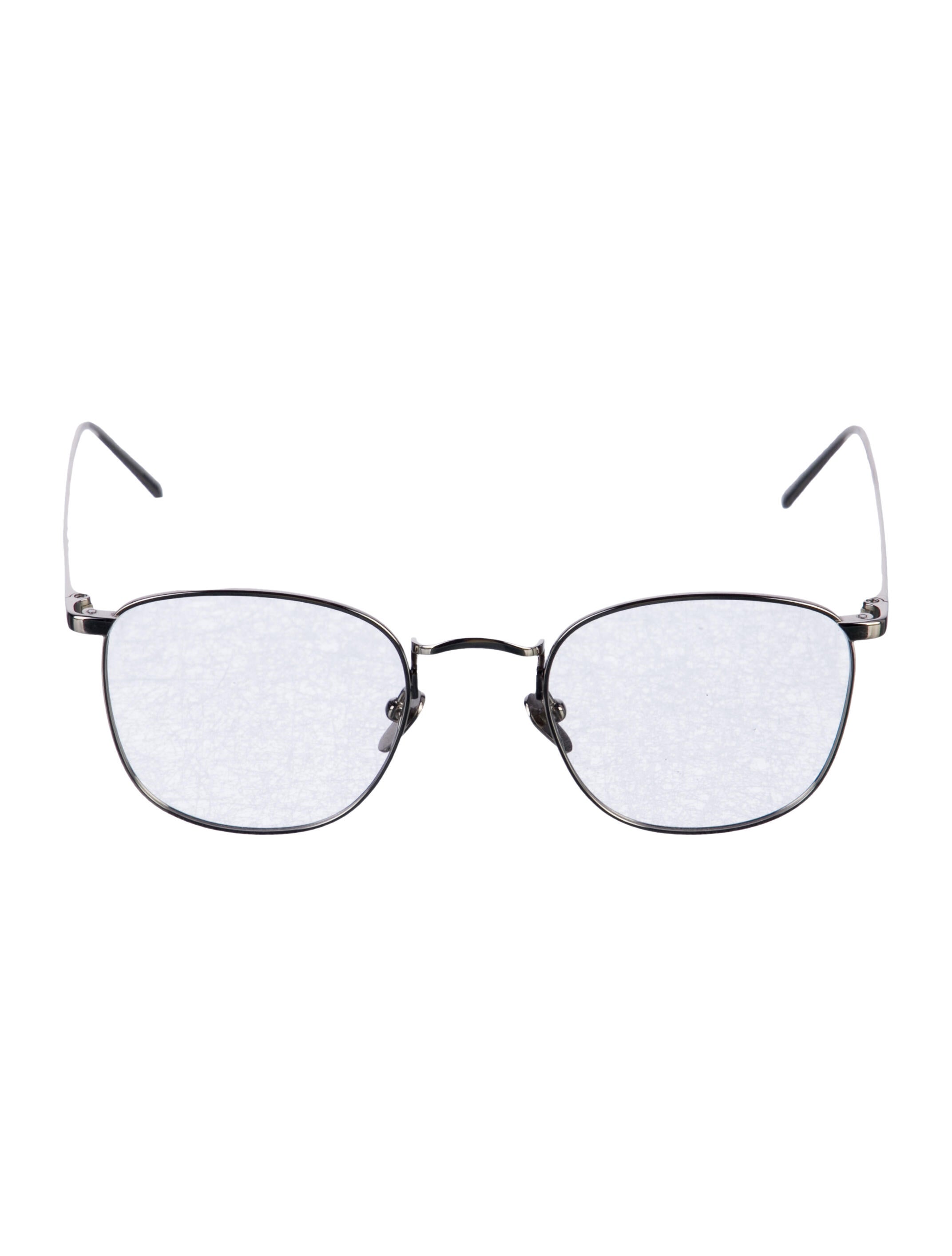 Linda Farrow Round Eyeglasses