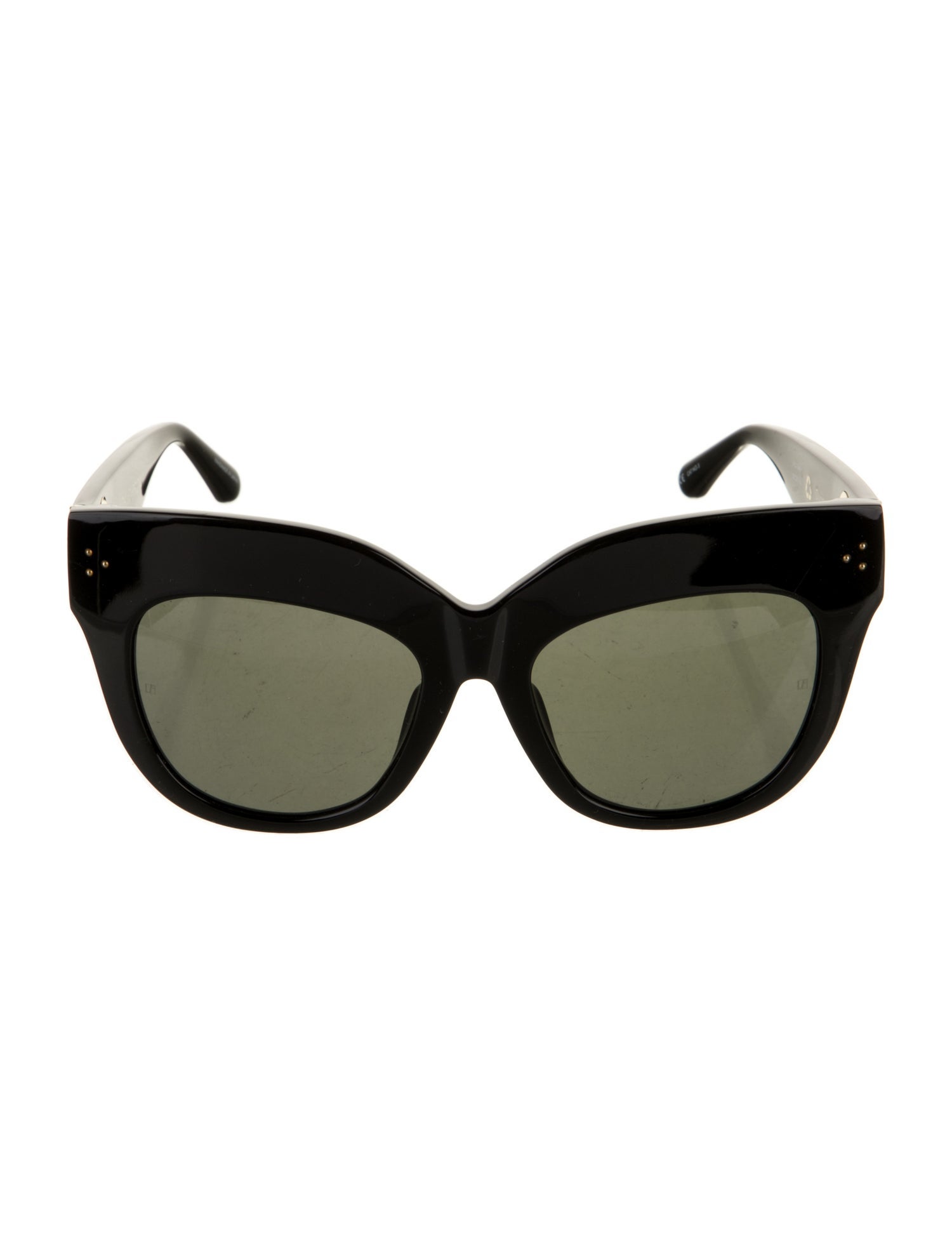 Linda Farrow Dunaway Oversize Sunglasses