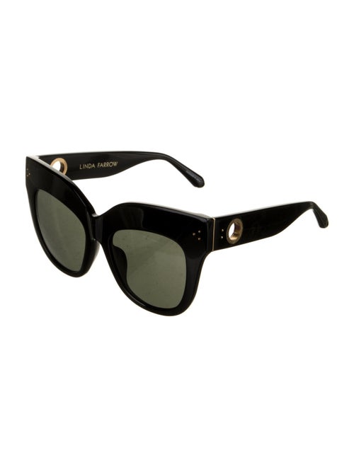 Linda Farrow Dunaway Oversize Sunglasses