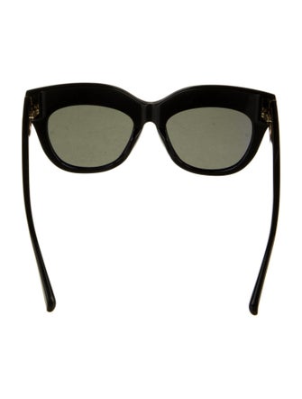 Linda Farrow Dunaway Oversize Sunglasses