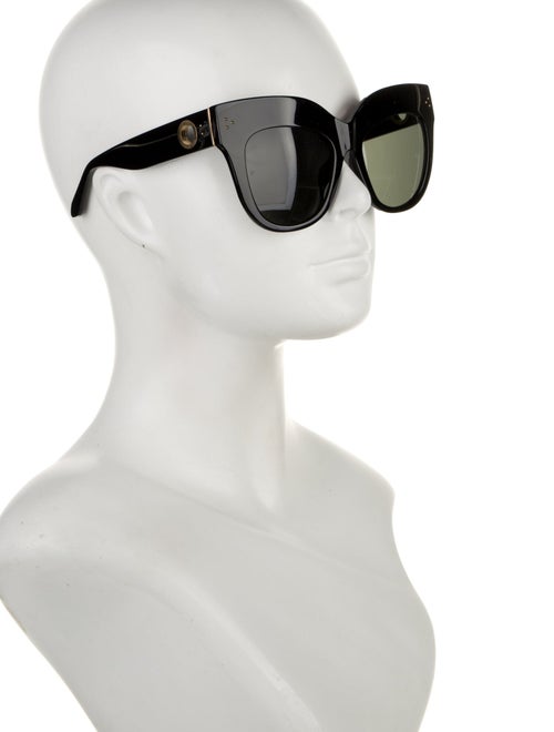 Linda Farrow Dunaway Oversize Sunglasses