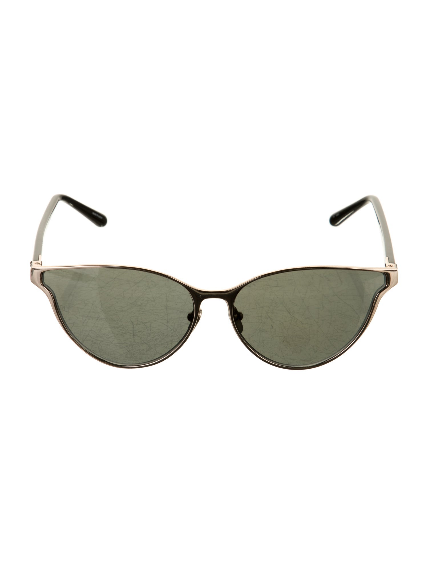 Linda Farrow Cat-Eye Tinted Sunglasses