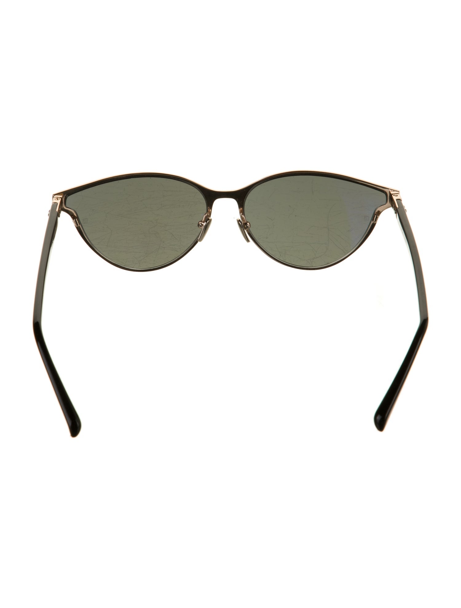Linda Farrow Cat-Eye Tinted Sunglasses