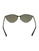 Linda Farrow Cat-Eye Tinted Sunglasses