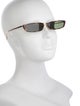 Linda Farrow Square Tinted Sunglasses