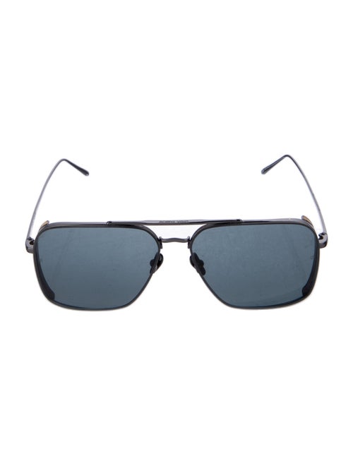 Linda Farrow Square Tinted Sunglasses