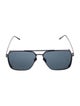 Linda Farrow Square Tinted Sunglasses