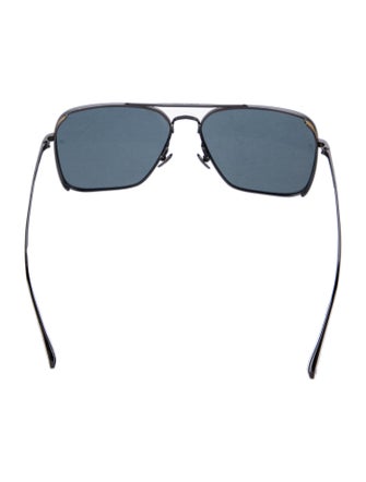 Linda Farrow Square Tinted Sunglasses