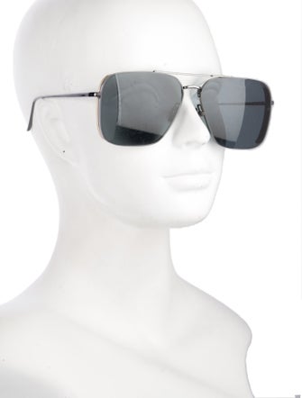 Linda Farrow Square Tinted Sunglasses