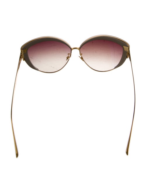 Linda Farrow Cat-Eye Gradient Sunglasses