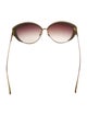 Linda Farrow Cat-Eye Gradient Sunglasses