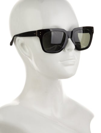 Linda Farrow Wayfarer Tinted Sunglasses