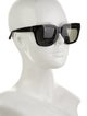 Linda Farrow Wayfarer Tinted Sunglasses