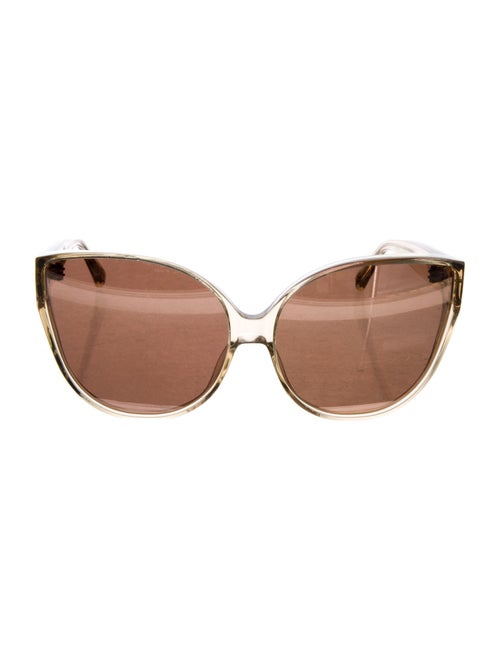 Linda Farrow Oversize Tinted Sunglasses