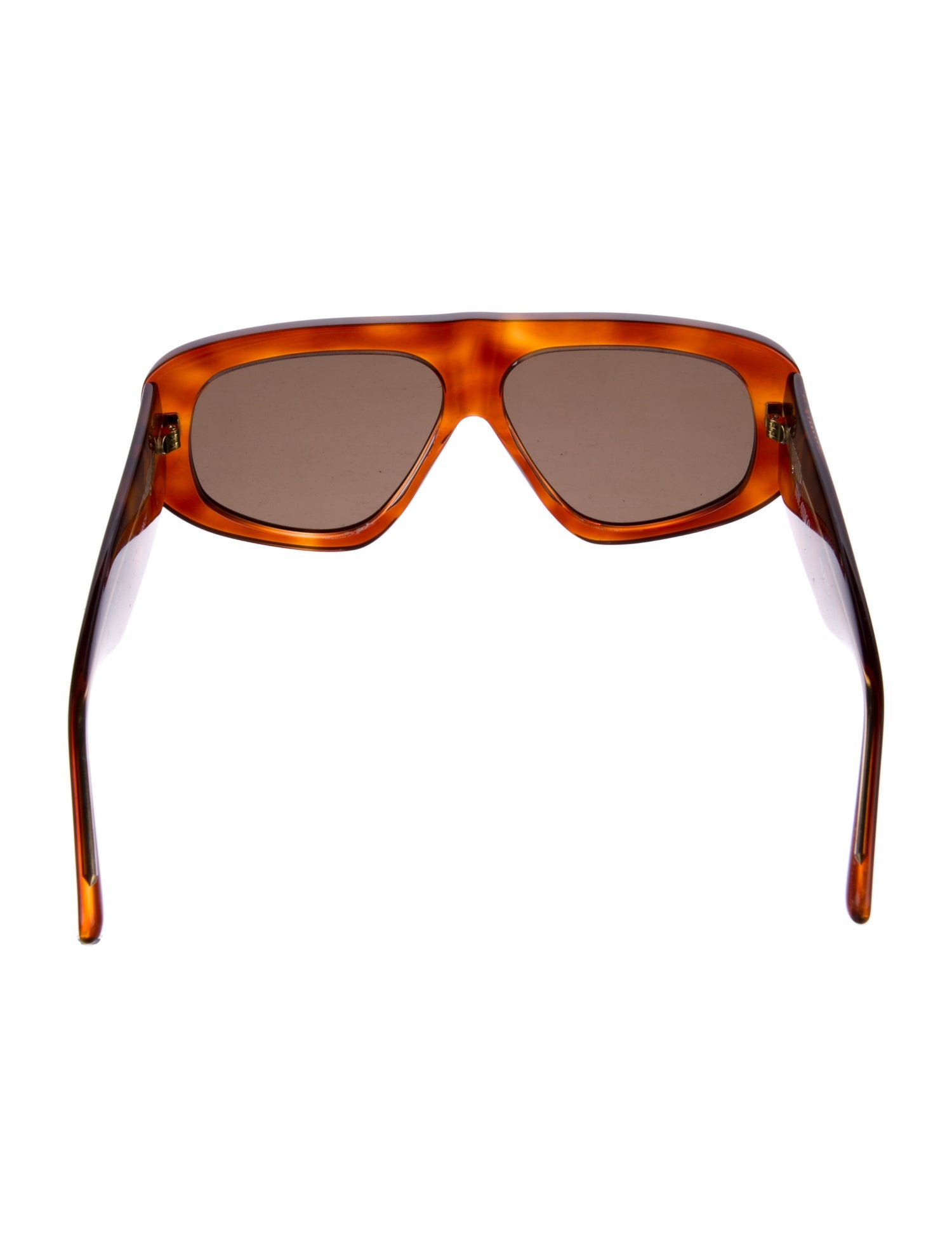 Linda Farrow Oversize Tinted Sunglasses