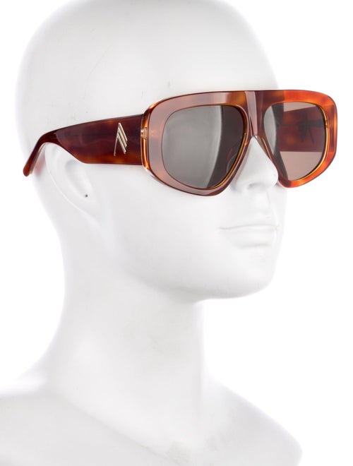 Linda Farrow Oversize Tinted Sunglasses
