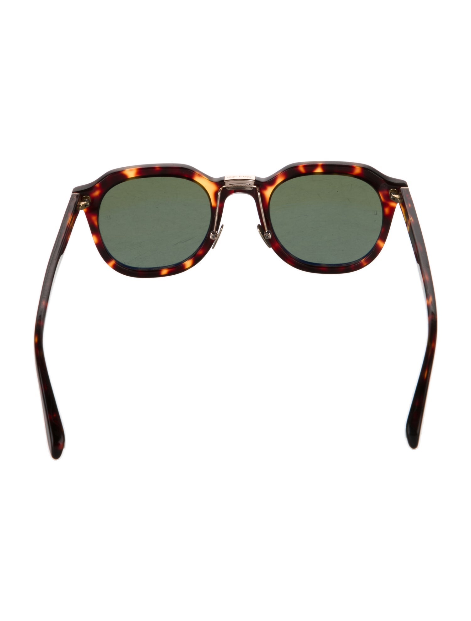 Linda Farrow Wayfarer Tinted Sunglasses