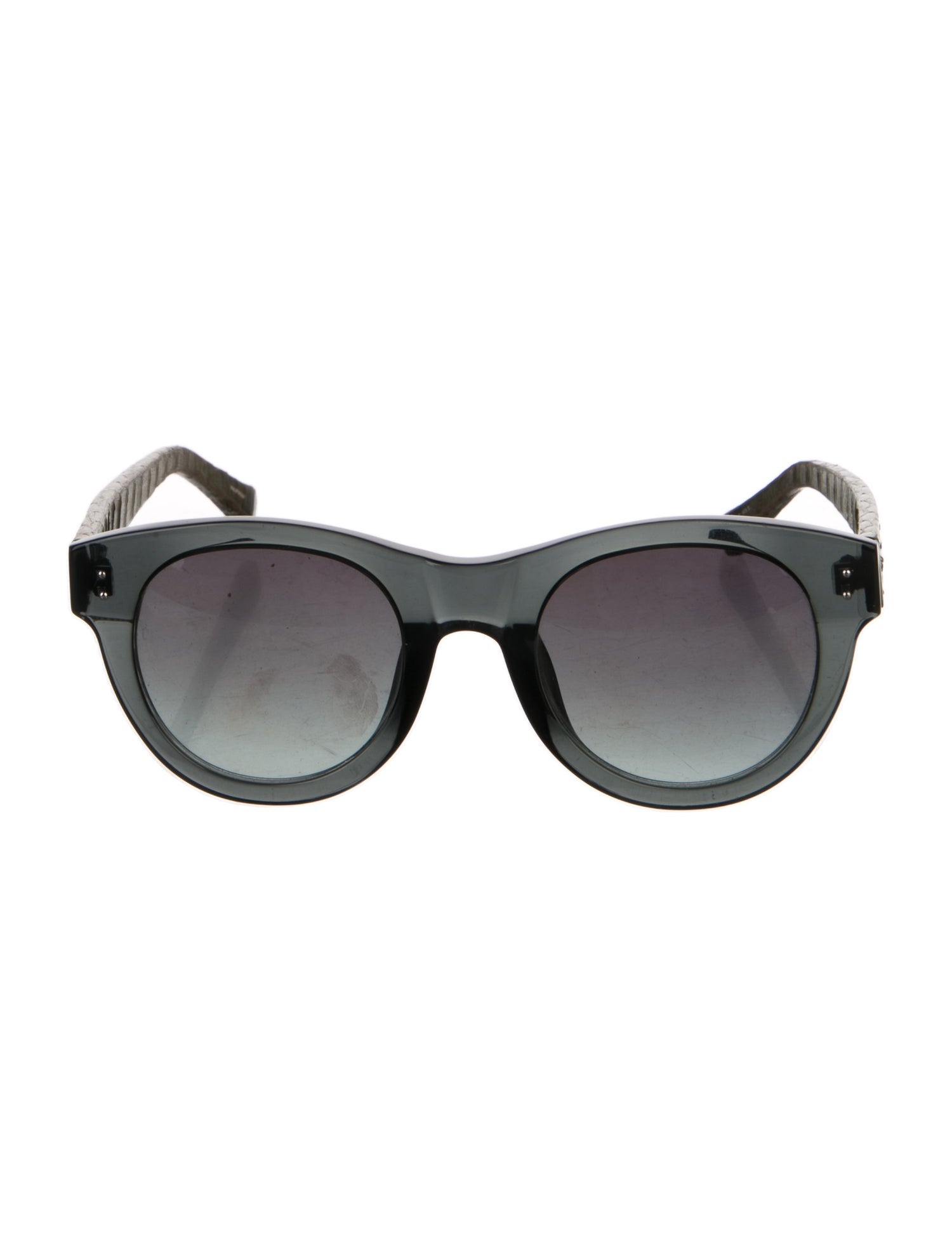 Linda Farrow Wayfarer Tinted Sunglasses