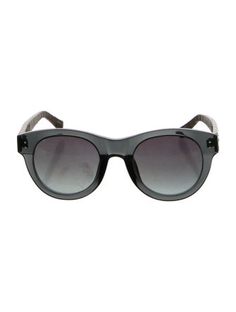 Linda Farrow Wayfarer Tinted Sunglasses
