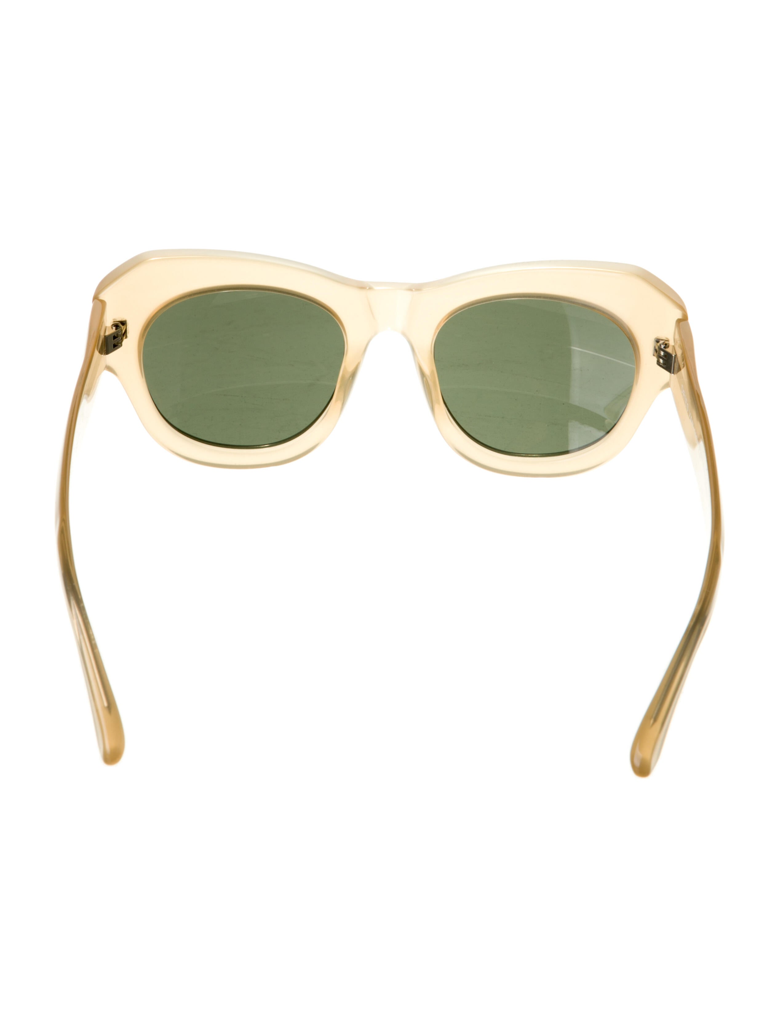 Linda Farrow Oversize Tinted Sunglasses