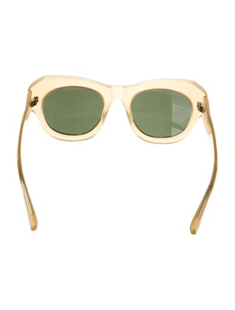 Linda Farrow Oversize Tinted Sunglasses