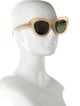Linda Farrow Oversize Tinted Sunglasses
